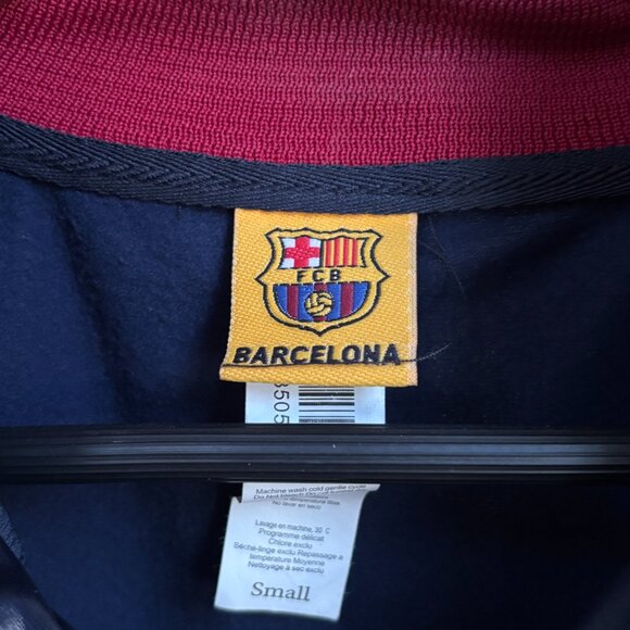 FC Barcelona Nike Track Jacket Red Blue Size Small - Picture 3 of 5